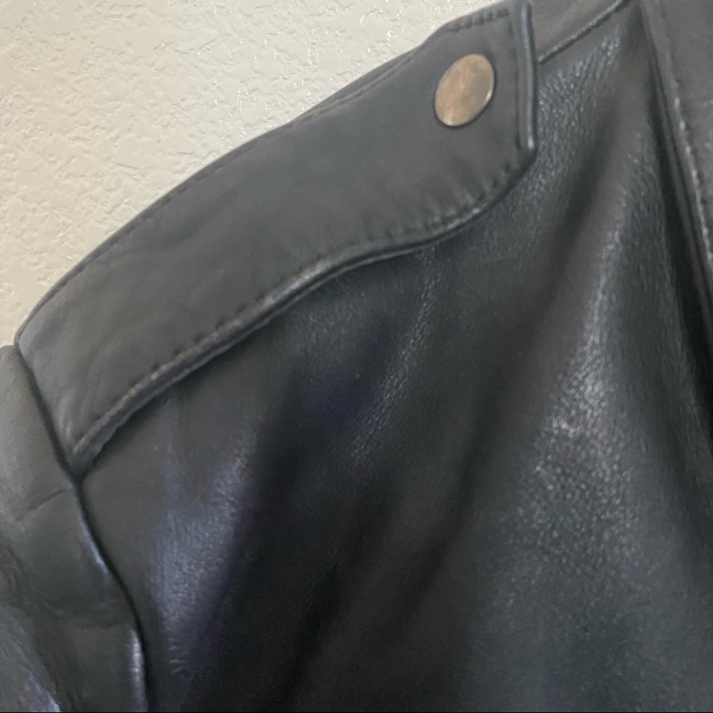 Harley Davidson leather moto jacket - Picture 4 of 10